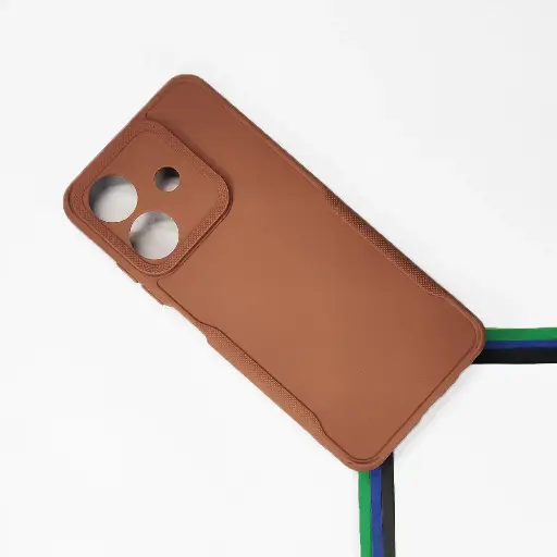 [PO14BORELMEC63-71-13] Oppo Realme C61/C63 HD Soft Silicone Back Case (Brown)