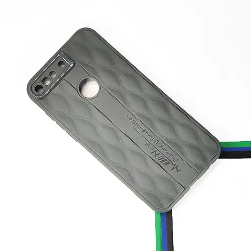 [PO14BHUY7P18-61-9] Huawei Y7 Prime 2018 & Honor 7C New Soft Silicone Back Case (Gray)