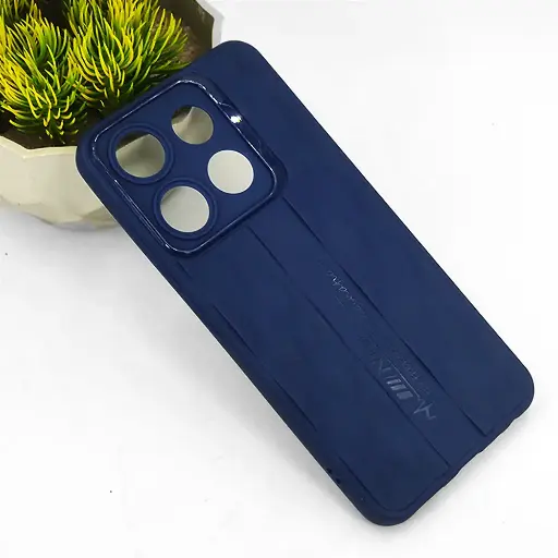 [PO14BBISMRT7-61-17] Infinix Smart 7/ Spark Go 2023/Pop 7New Soft Silicone Back Case (Navy Blue)