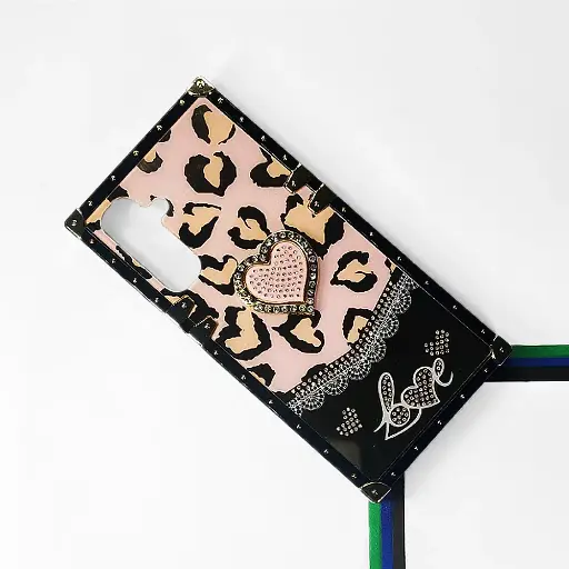 [PO60BSA16-5-22] Samsung Galaxy A16 4G|5G Luxury LV Case With Back Ring (Baby Pink)