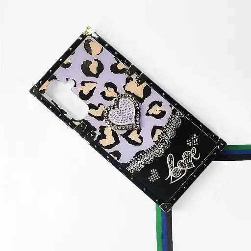 [PO60BSA16-5-29] Samsung Galaxy A16 4G|5G Luxury LV Case With Back Ring (Light Purple)