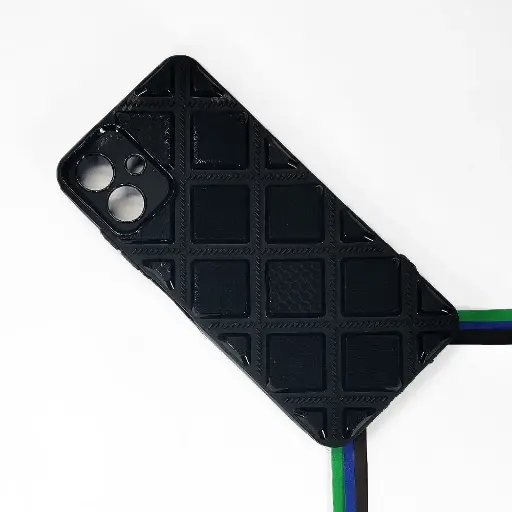 [PO14BSPRXNEO7PL-5-2] Sparx Neo 7 Plus|Neo 5 Plus Soft Silicone Back Case (Black)