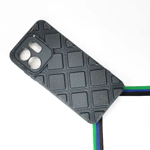 [PO14BIHOT50i-5-9] Infinix HOT 50i|Smart 9|Smart 9 HD Soft Silicone Back Case (Gray)
