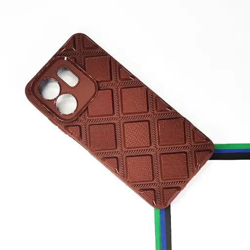 [PO14BIHOT50i-5-34] Infinix Hot 50i|Smart 9|Smart 9 HD Soft Silicone Back Case (Dark Brown)