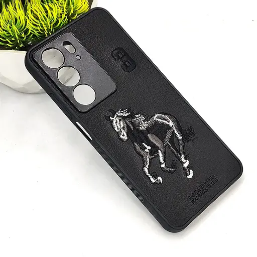 [PO43BORELMEC75-2-2] Oppo Realme C75 Santa Barbara Polo Back Case (Black)