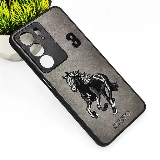 [PO43BORELMEC75-2-9] Oppo Realme C75 Santa Barbara Polo Back Case (Gray)