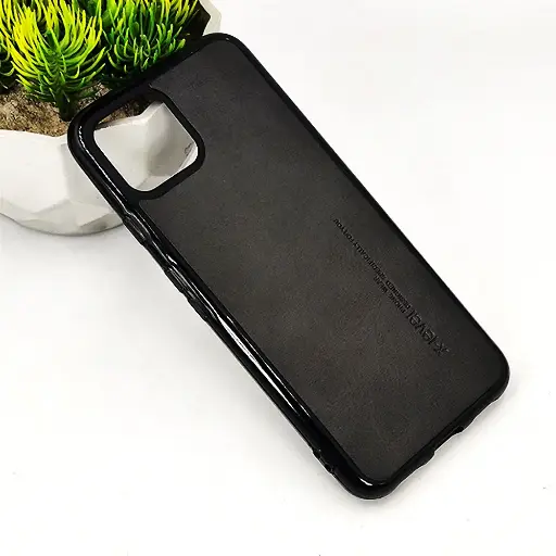 [PO18BGPXL4-1-9] Google Pixel 4 X-Level Luxuary Leather Back Case (Gray)