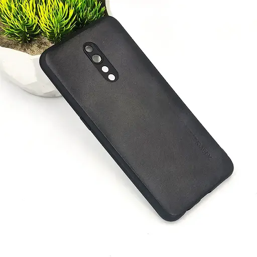 [PO18BORNOZ-1-9] Oppo Reno Z X-Level Luxuary Leather Back Case (Gray)