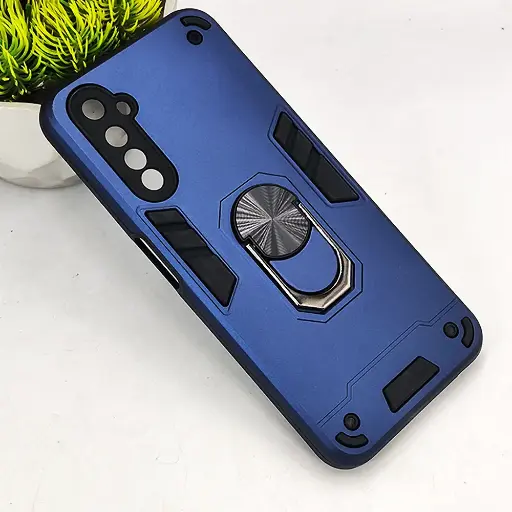 [PO39BORELME6-1-17] Oppo Realme 6 Armour Back Case (Navy Blue)