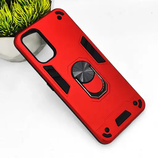 [PO39BORELME7PR-1-4] Oppo Realme 7 Pro Armour Back Case (Red)