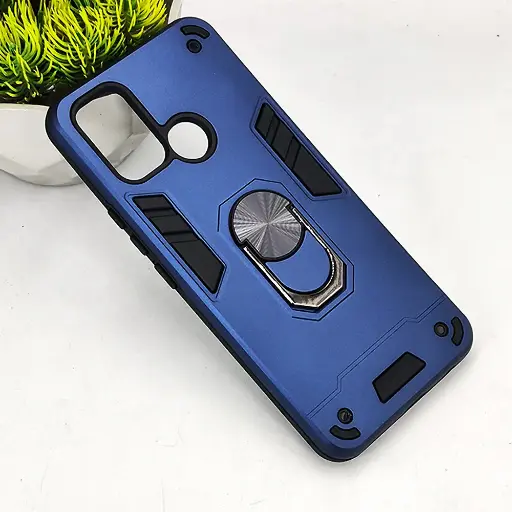 [PO39BORELME7I-1-17] Oppo Realme 7i|C17 Armour Back Case (Navy Blue)