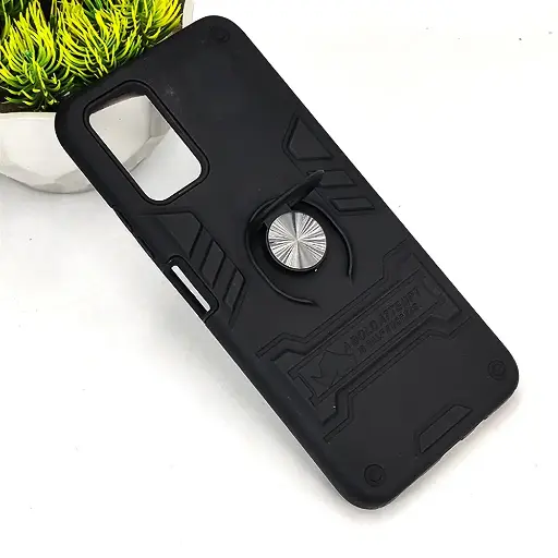 [PO39BINOT8-6-2] Infinix Note 8 A Bold Attempt Is Half Succuess Armour Back Case (Black)