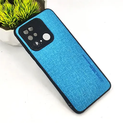 [PO18BMI10C-1-23] Xiaomi Redmi 10C|Poco C40 X-Level Leather Back Case (Aqua)