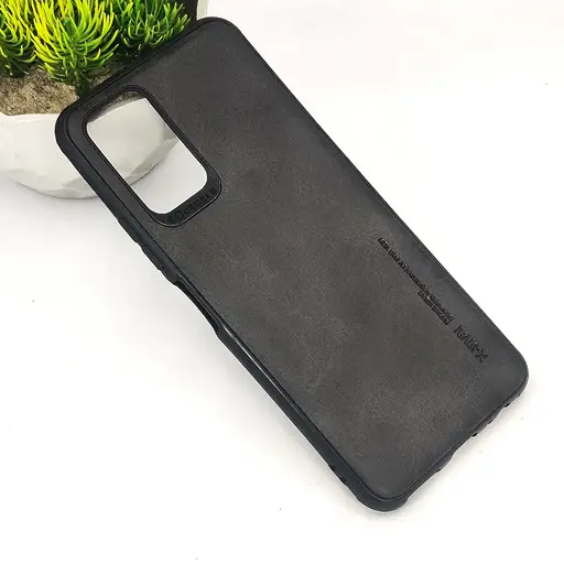 [PO18BINOT8I-1-2] Infinix Note 8i X-Level Leather Case Mobile Pouch (Black)