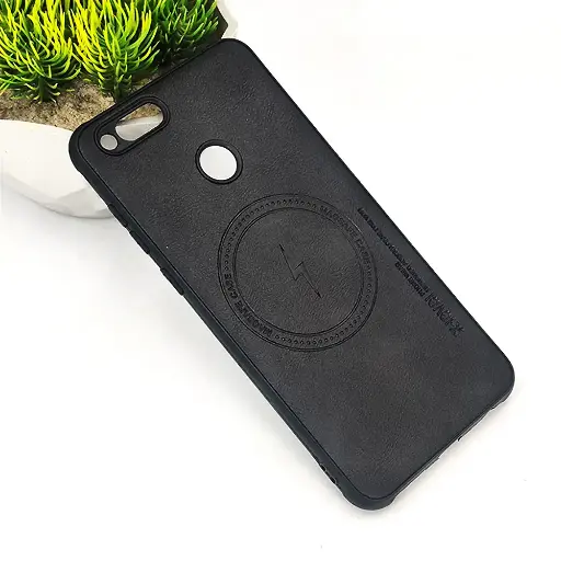 [PO18BHUHN7X-2-2] Huawei Honor 7X X-Level Luxuary Leather Back Case (Black)