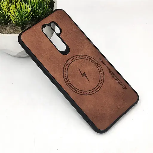 [PO18BMI9-2-5] Xiaomi Redmi 9 X-Level Luxuary Leather Back Case (Golden)