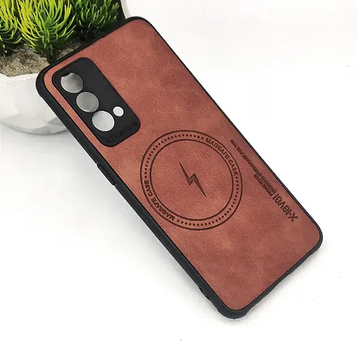 [PO18BORELMEGTMSTR-2-13] Oppo Realme GT Master|Realme GT Master X-Level Luxuary Leather Back Case (Brown)
