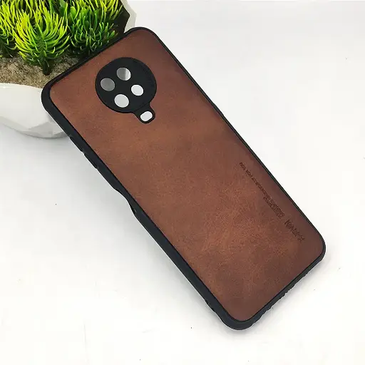 [PO18BNKG20-1-34] Nokia G20 X-Level Luxuary Leather Back Case (Dark Brown) 