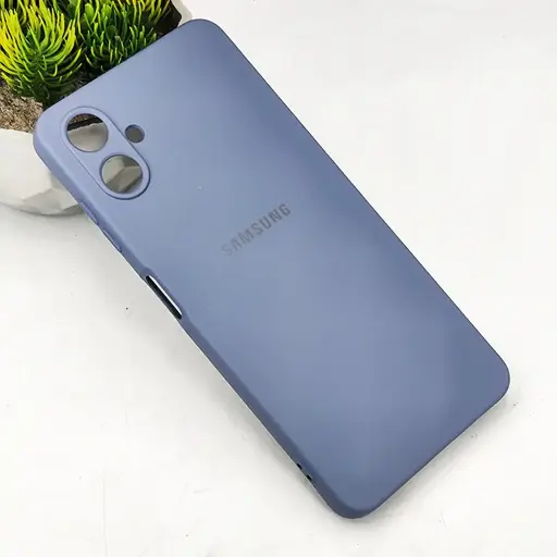 [PO23BSA06-3-25] Samsung Galaxy A06 Official Soft Silky Back Case (Blue Gray)