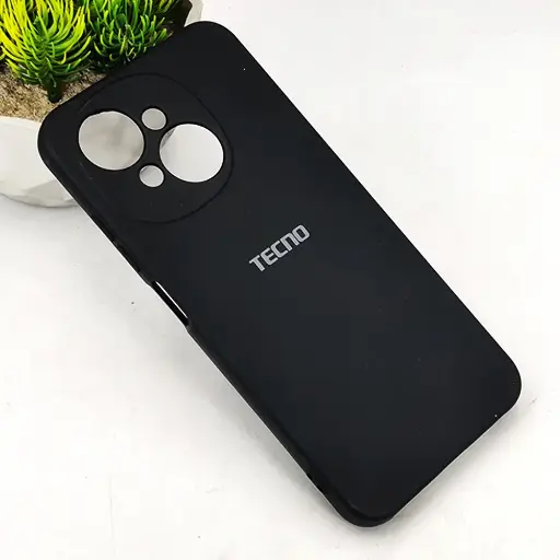 [PO23BTSPRKGO1-3-2] Tecno Spark GO 1|Pop 9 Official Soft Silky Back Case (Black)