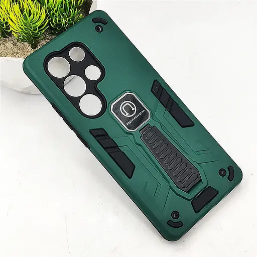 [PO39BITS25U-2-11] iTel S25 Ultra Armour With Stand Back Case (Green)