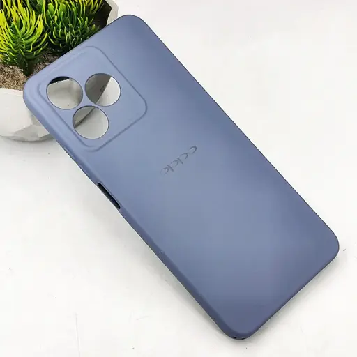 [PO23BORELMEC51-3-25] Oppo Realme C51|Realme C53|Narzo N53|Sparx Neo 8 Pro Official Soft Silky Back Case (Blue Gray)