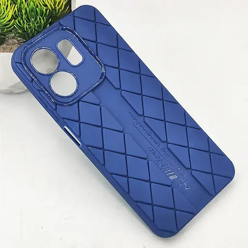 [PO14BIHOT50I-6-17] Infinix Hot 50i|Smart 9|Smart 9 HD New Extremely imagination Soft Silicone Back Case (Navy Blue)