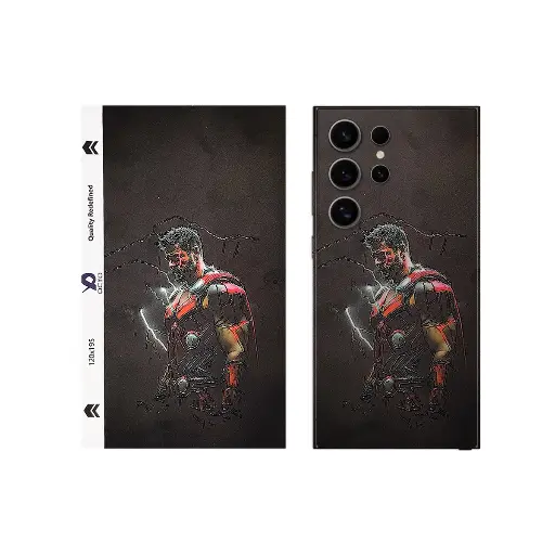 [SKIN-19-THOR] 3D Printed Mobile Back Customize Skin( Thor )