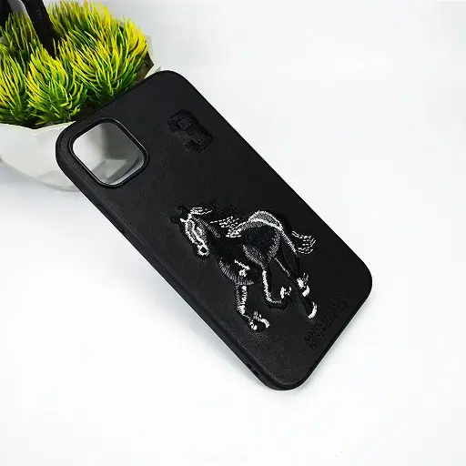 [PO43BIP12PR-17-2] iPhone 12 Pro|iPhone 12 Santa Barbara Polo&Racquet Club Back Case (Black)