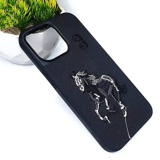 [PO43BIP15PMAX-17-2] iPhone 15 Pro Max Santa Barbara Polo&Racquet Club Back Case (Black)