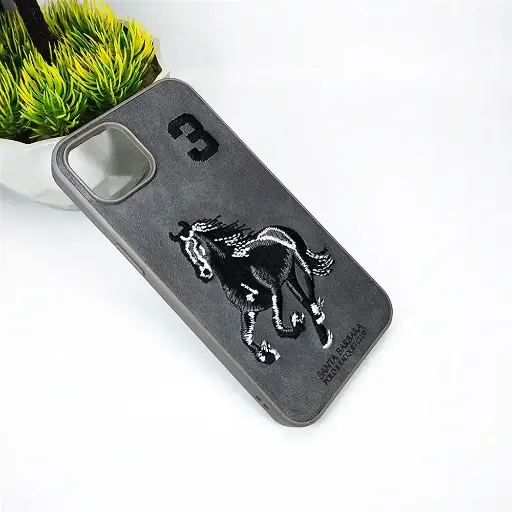 [PO43BIP12PMAX-17-36] iPhone 12 Pro Max Santa Barbara Polo&Racquet Club Back Case (Natural Titanium)