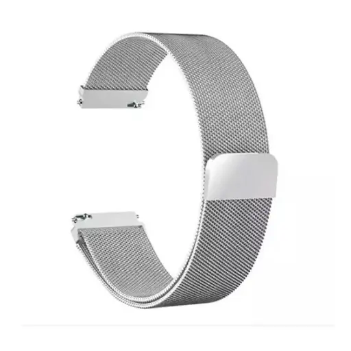 [WSMLM22-1-9] 22MM Chain Magnetic Straps For Smart Watch (Grey)