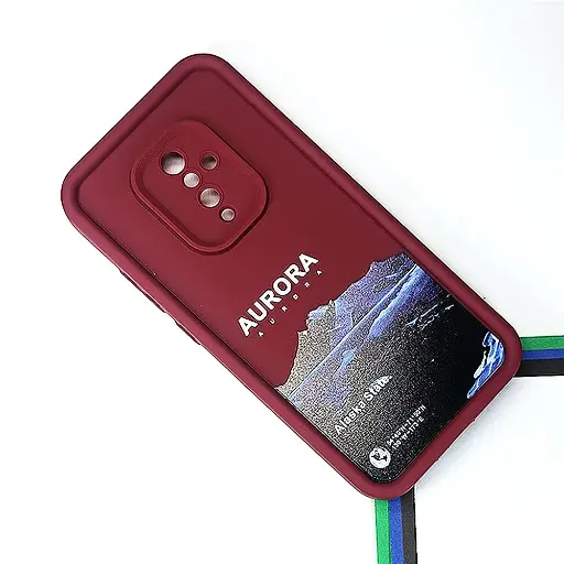 [PO14BVIS1PR-19-21] Vivo S1 Pro & Y51 Printed Soft Silicone Back Case (Maroon)