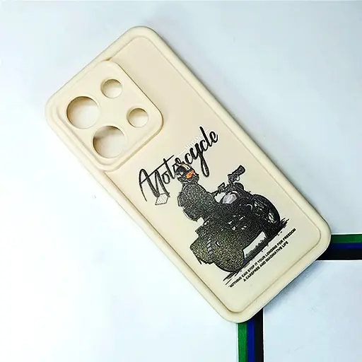 [PO14BMINOT13-19-32] Redmi Note 13 4G Printed Soft Silicone Back Case (Skin)