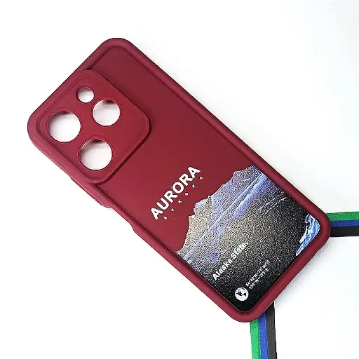 [PO14BTSPRK10PR-19-21] Tecno Spark 10 Pro Printed Soft Silicone Back Case (Maroon) 