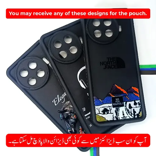 [PO14BTSPRK20PRPL-19-2] Tecno Spark 20 Pro Plus Printed Soft Silicone Back Case (Black) 