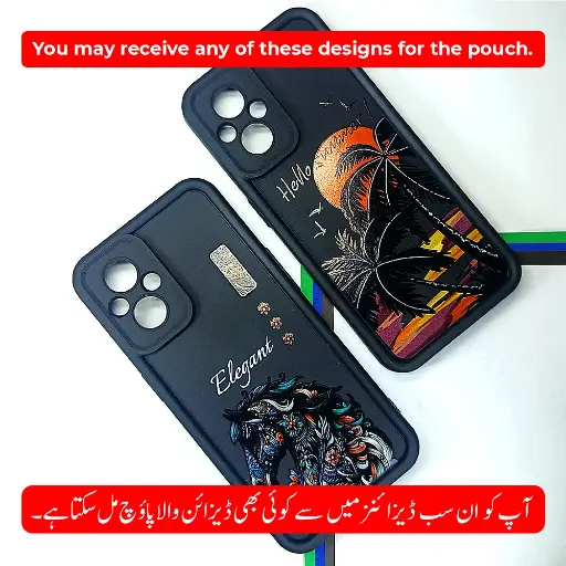 [PO14BOF21PR5G-19-2] Oppo F21 Pro 5G Printed Soft Silicone Back Case (Black) 