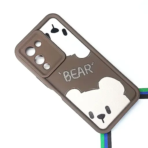 [PO14BINOT12 G96-19-34] Infinix Note 12 G96 Printed Soft Silicone Back Case (Dark Brown)