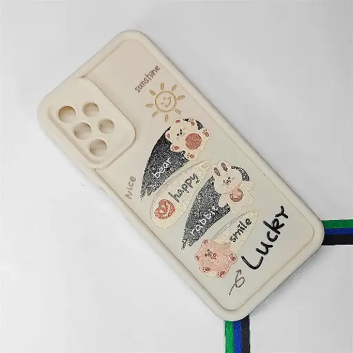 [PO14BSA13-19-32] Samsung A13 4G Printed Soft Silicone Back Case (Skin)