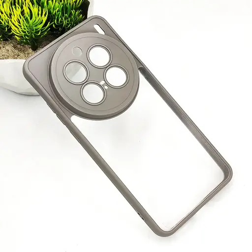 [PO10BVIX200PR-6-35] Vivo X200 Pro Color & Transparent Spigen Back Case (Titanium)