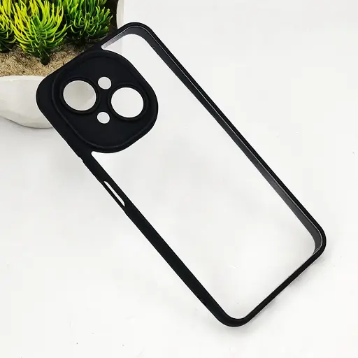 [PO10BTSPRKGO1-6-2] Tecno Pop 9 & Spark Go 1 Color & Transparent Spigen Back Case (Black)