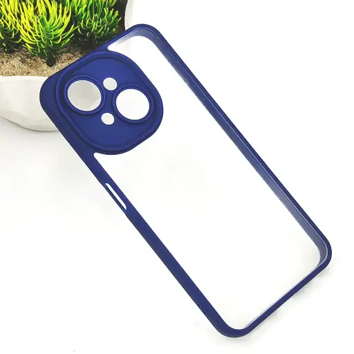 [PO10BTSPRKGO1-6-17] Tecno Pop 9 & Spark Go 1 Color & Transparent Spigen Back Case (Navy Blue)