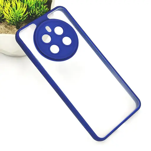 [PO10BORELME12PL-6-17] Oppo Realme 12 Plus Color & Transparent Spigen Back Case (Navy Blue)