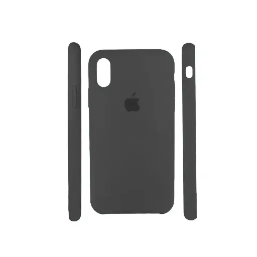 [PO23BIPXR-1-9] iPhone XR Original Official Soft Silky Back Case (Gray)