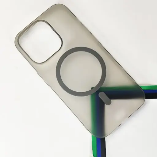 [PO4BIP16PMAX-14-36] iPhone 16 Pro Max MagSafe & Matt Hard Paper Back Case (Natural Titanium)