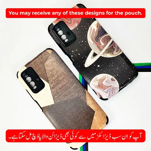 [PO18BMI9T-15] Xaiomi Redmi 9T 3D Printed Luxuary Leather Back Case
