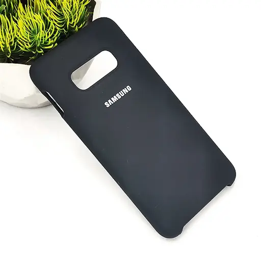 [PO23BSS10E-1-9] Samsung Galaxy S10E Official Soft Silky Back Case (Gray)
