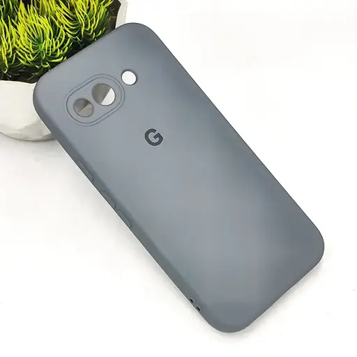 [PO23BGPXL9A-3-9] Google Pixel 9A Official Soft Silky Back Case (Gray)