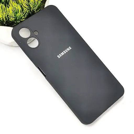 [PO23BSA06-1-9]  Samsung A06 Original Official Soft Silky Back Case (Gray)