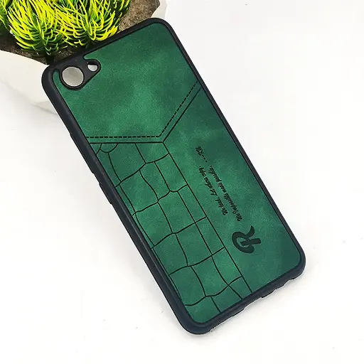 [PO18BHUY7P18-23-11] Huawei Y7 Prime 2018|Honor 7C 𝑹 We Lead Let others copy. WE Impossible made Possible, ---KM Leather Logo Back Case (Green)